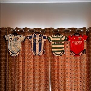 Kids One Piece Set - Blue, White, Green, Red